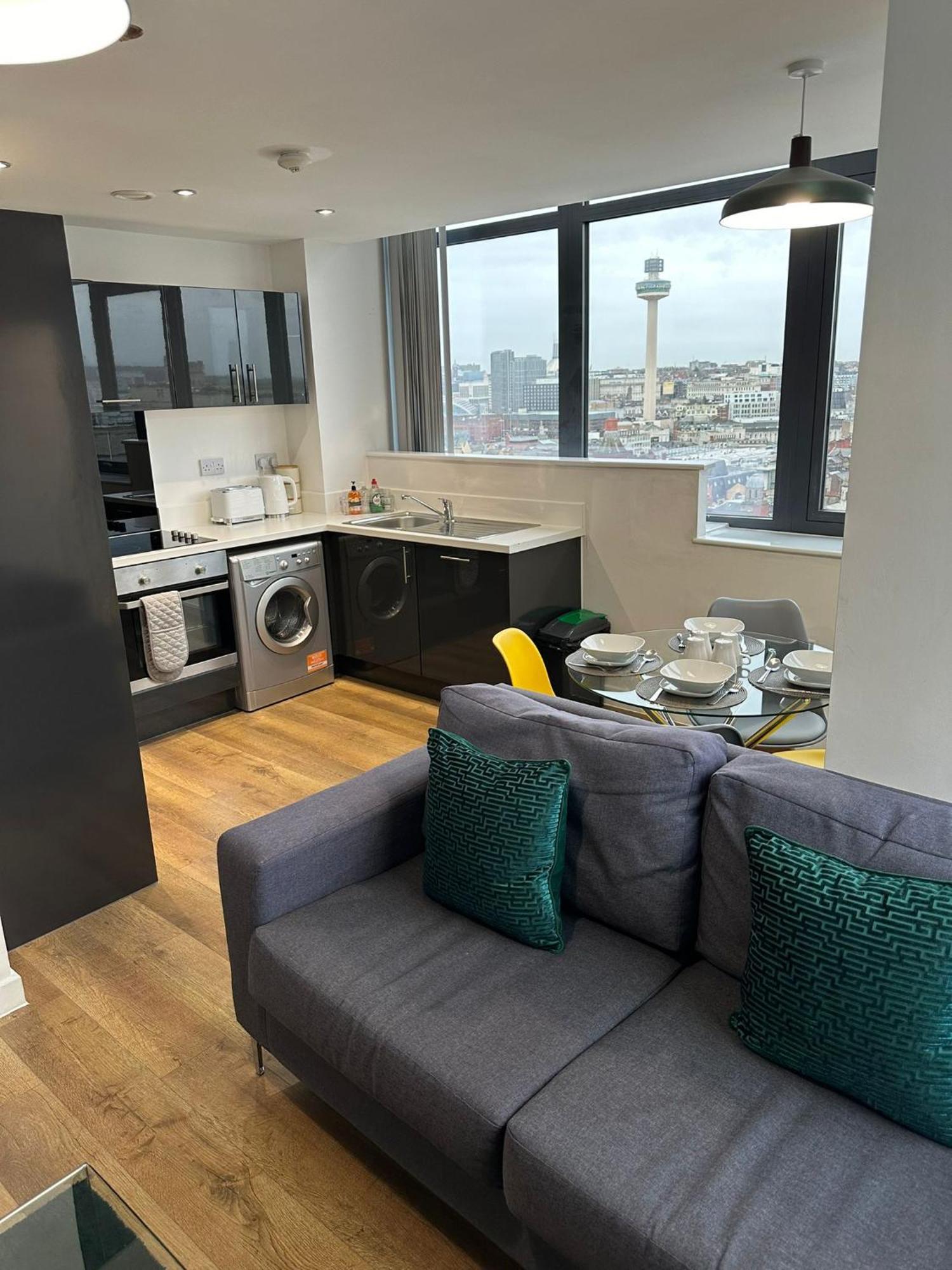 Stunning City View Apartment By Central Stay Liverpool Luaran gambar