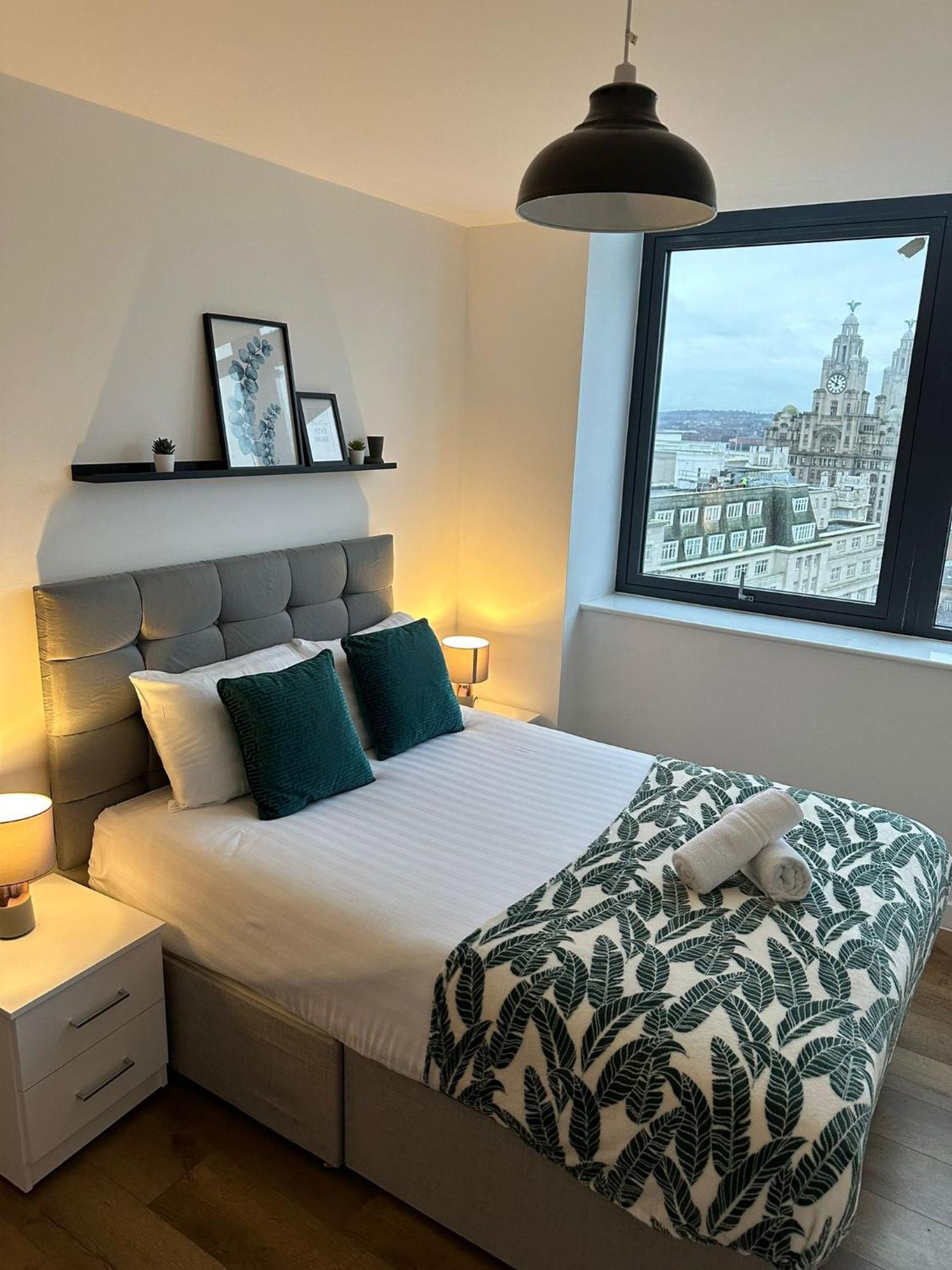 Stunning City View Apartment By Central Stay Liverpool Luaran gambar
